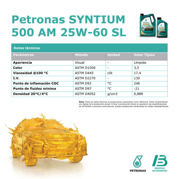 Petrona Syntium 500 20W-50 - Image 3